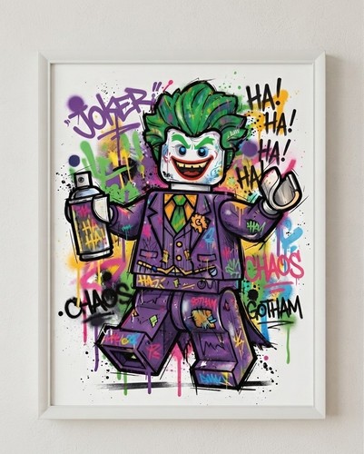 Gloss lego batman print - gloss,