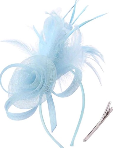 Ladies net feather - &,