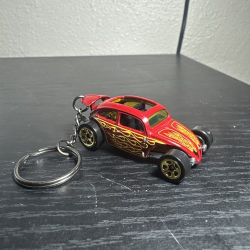 Custom bug hotrod - hotrod, keychain