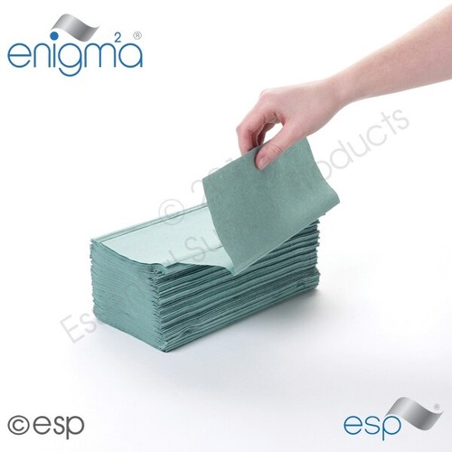 1ply green paper hand towels - 1ply,