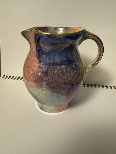 Tunstall luster jug - luster, gold