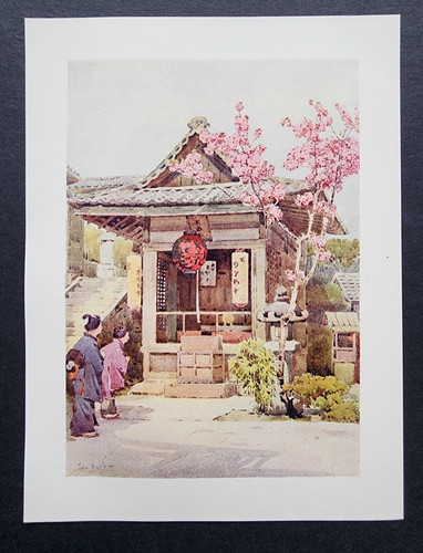 Antique 1908 print a - 1908,