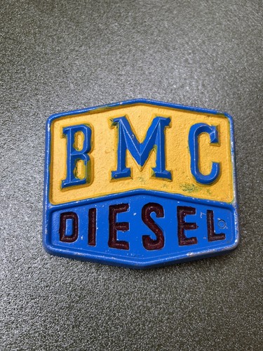 Bmc diesel badge - bmc, badge,