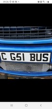 CG51 BUS Number Plate Zafira