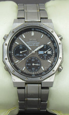 Seiko 7a38-7029 Chronograph Sports 100 New Battery Serviced Vtg 1983 Collectible
