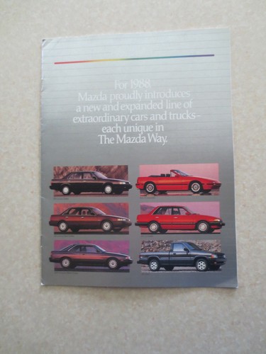 1988 mazda car - car, pickup