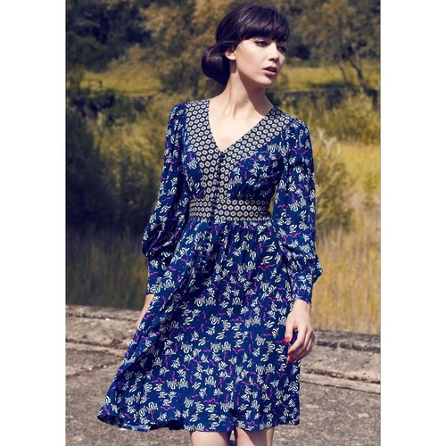 Pearl lowe peacocks blue - lowe,