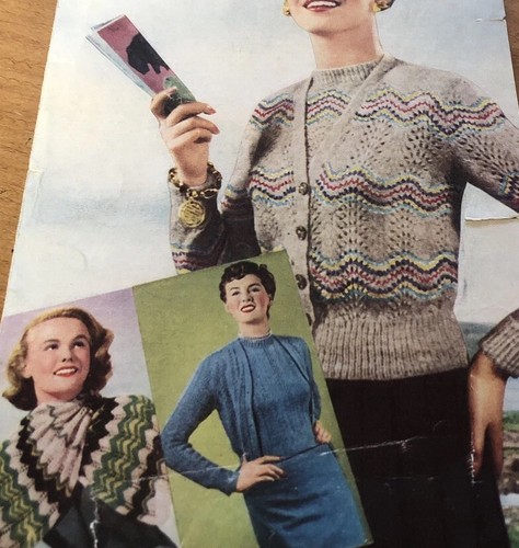Vintage knitting pattern - knitting,