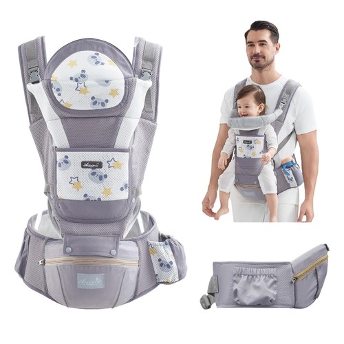 Baby carrier hip seat sling - hip,