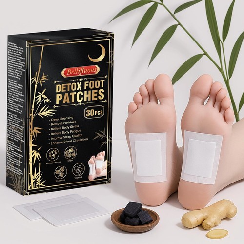 30pcs natural detox foot - detox, pads
