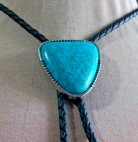 Western bolo tie triangular - western,
