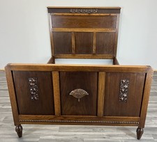 Bed Vintage French Style Oak