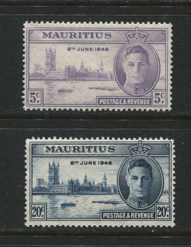 Mauritius 1946 victory set - 1946, of