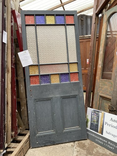 Antique vestibule inner door - inner,