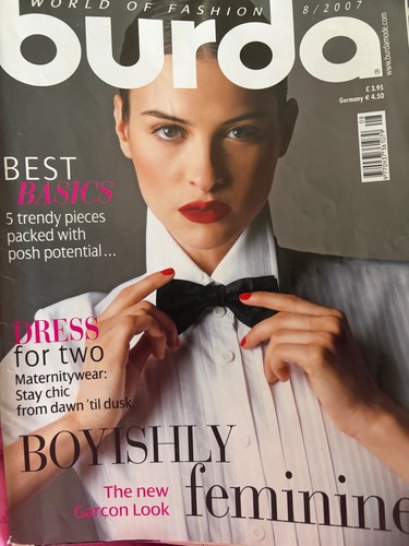 Burda magazine sewing patterns