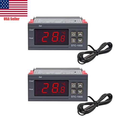 2pcs digital temperature - 2pcs,