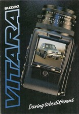 Suzuki Vitara JLX Hard Top 1988-1989 UK Market Sales Brochure