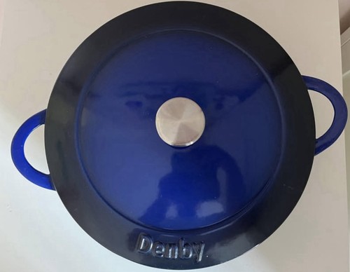 Denby imperial blue cast iron - denby,