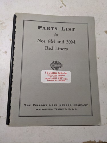 Fellows gear shaper service - fellows,