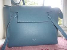 Celine. Grained Calfskin Belt Bag satchel Textured Leather. Very good condition.