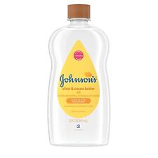 Johnsons Baby Oil, Mineral Oil Enriched With Shea Cocoa Butter 20 fl. oz