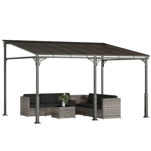 Outsunny metal lean to - 3,