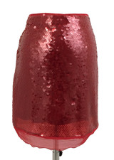 M&S Women's Skirt Size 14 Red