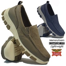 MENS MEMORY FOAM CASUAL SLIP