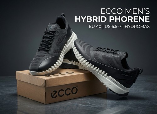 Ecco men black hybrid - black,