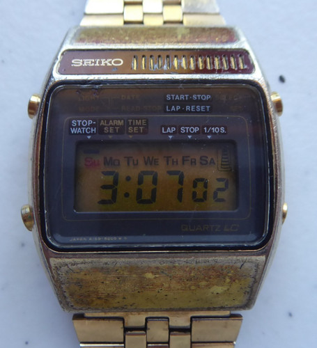 Seiko watch a159 5009 - a159-5009-g, /