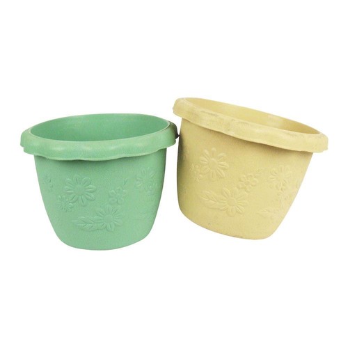 Plastic flower embossed - flower,