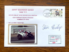 Steve Hislop Signed Stamp