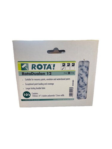Rota dualon 4in rollers - 12,