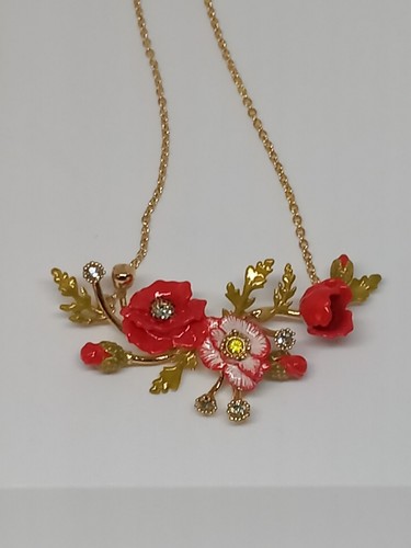 Les nereides enamel necklace - les,