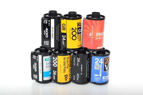 35mm film rolls expired - 7x,