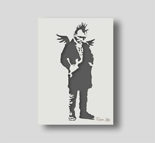 Reusable Banksy Punk Angel