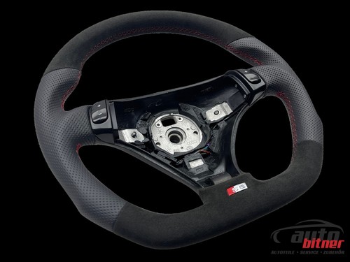 Tuning steering wheel leather