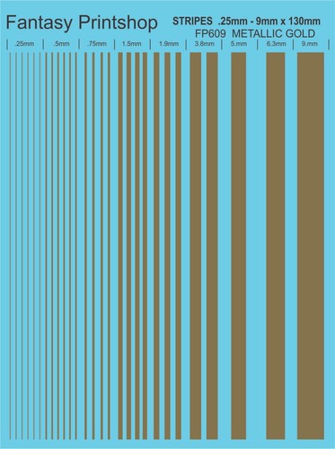 Stripes water slide transfers - water,