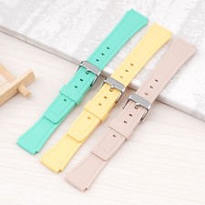 18mm Coloured Silicone Strap