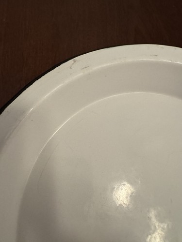 Enamel pie plate inch - enamel, 9.5