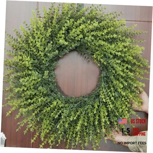 28in large boxwoods door - ,