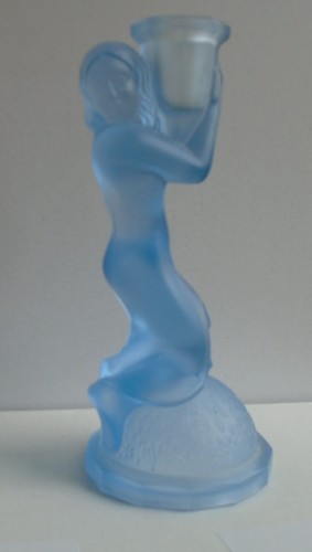 Art deco frosted blue - deco,