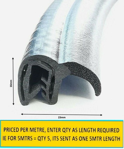Large finned car rubber - large,