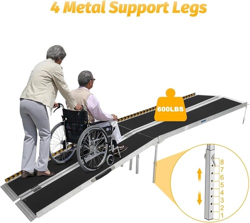Folding aluminum wheelchair - aluminum,