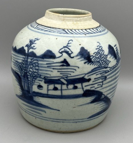 Antique chinese blue white - chinese, &