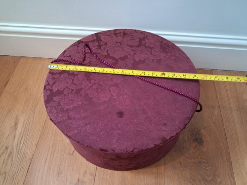 Hat storage box floral - box,