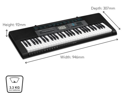 Casio ctk 2550 61 key - ctk-2550, 61-key