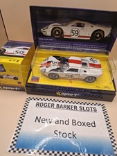 Scalextric C2578A Ford GT40 Le Mans 1966 #59 Limited 1:32 Slot Car Racing