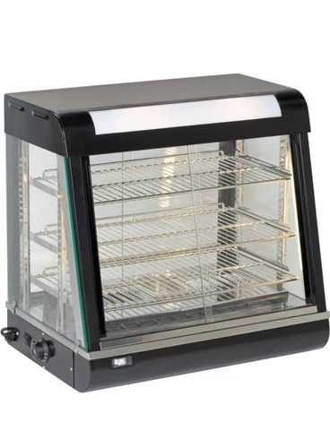 New heated display cabinet pie - heated,