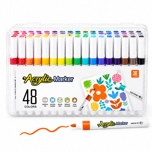 Acrylic paint marker - marker, set